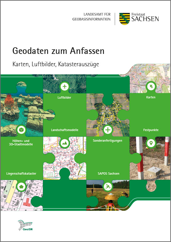 Broschüre Geodaten zum Anfassen