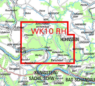 Kartengebiet WK10 RH