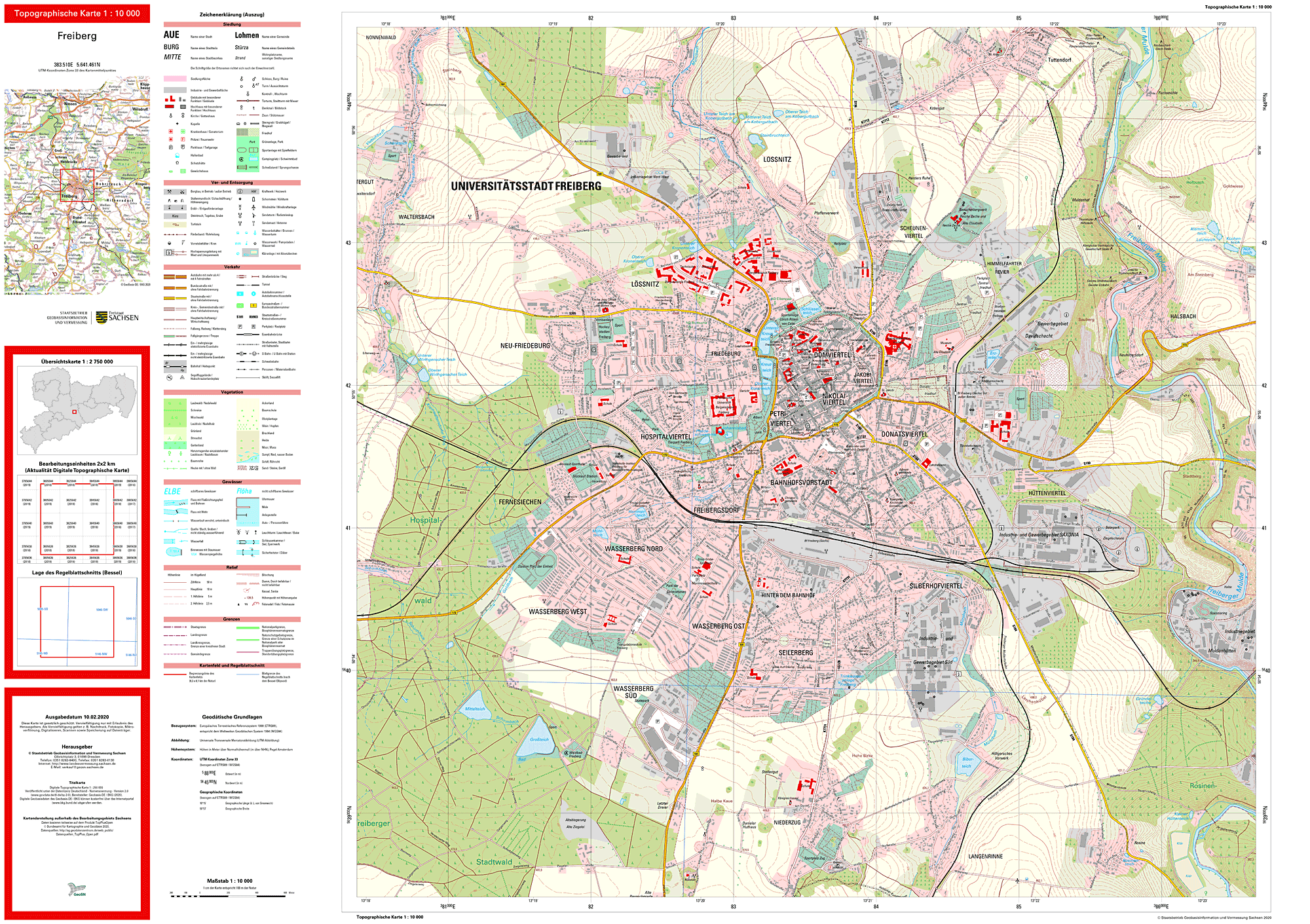 Topographische Karte - Geobasisinformation - sachsen.de