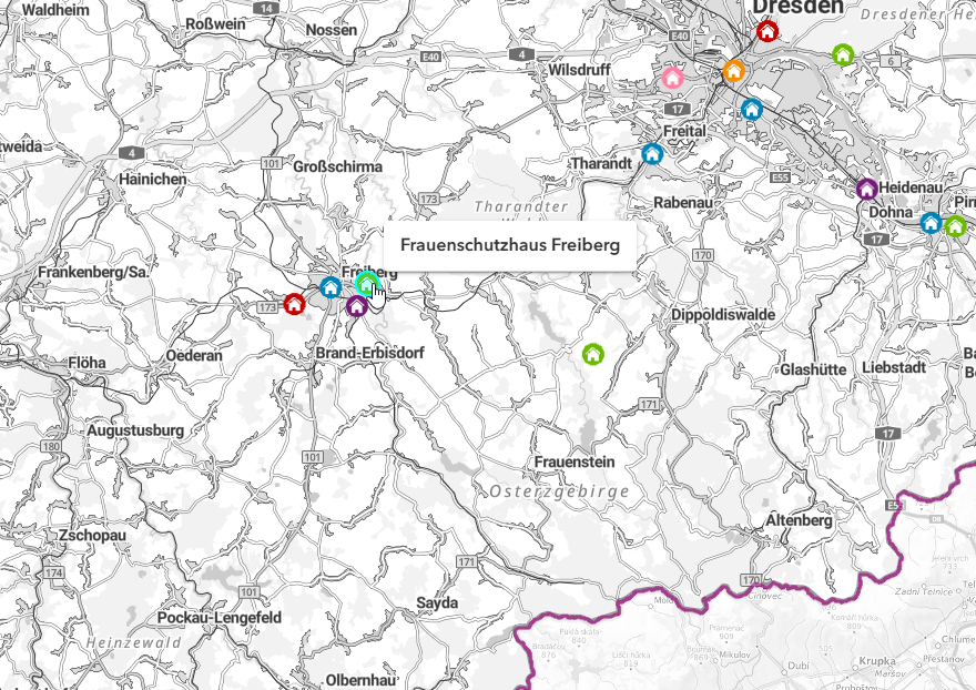 Detailansicht Mouse Over