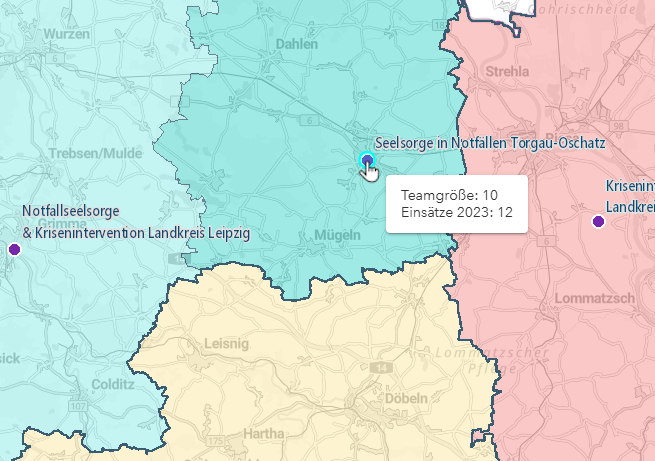 Detailansicht Mouse Over