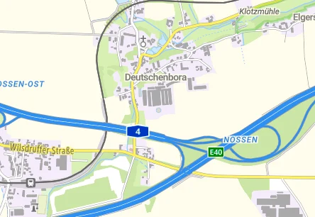 Auschnitt WMS Topographische Karten