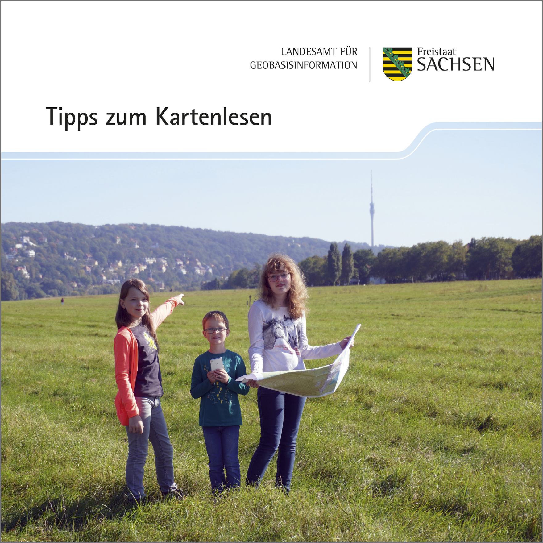Titelseite Broschüre Tipps zum Kartenlesen