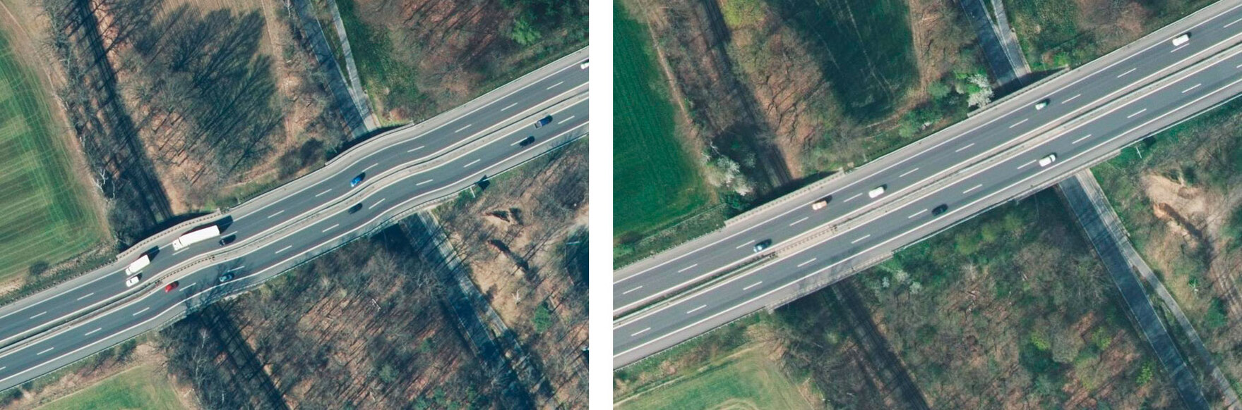 Beispiel eines Artefakts im Quick-DOP vs. endbearbeitetes DOP