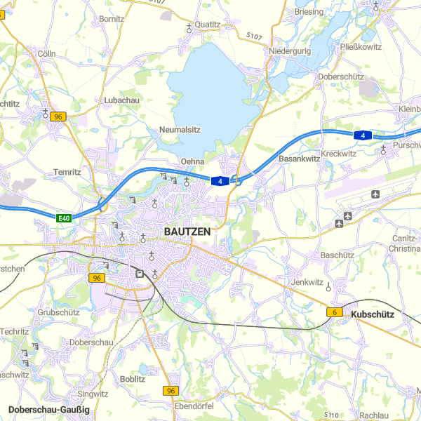 Screenshot Geoportal Sachsenatlas