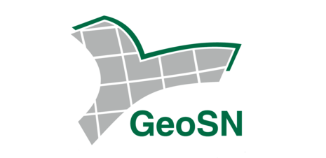 Das Bild zeigt das Zweitlogo des GeoSN.