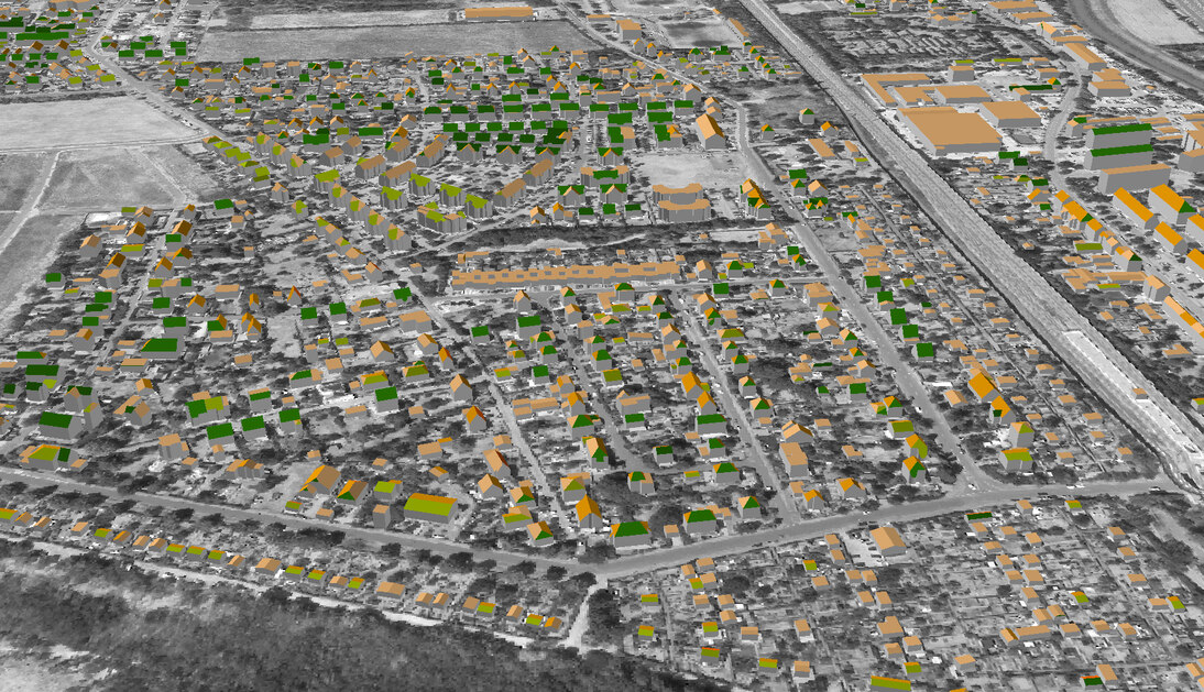 vereinfachte Solarpotentialanalyse Markkleeberg