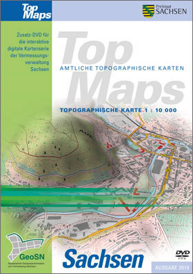 Topographische Karte 1 : 10 000