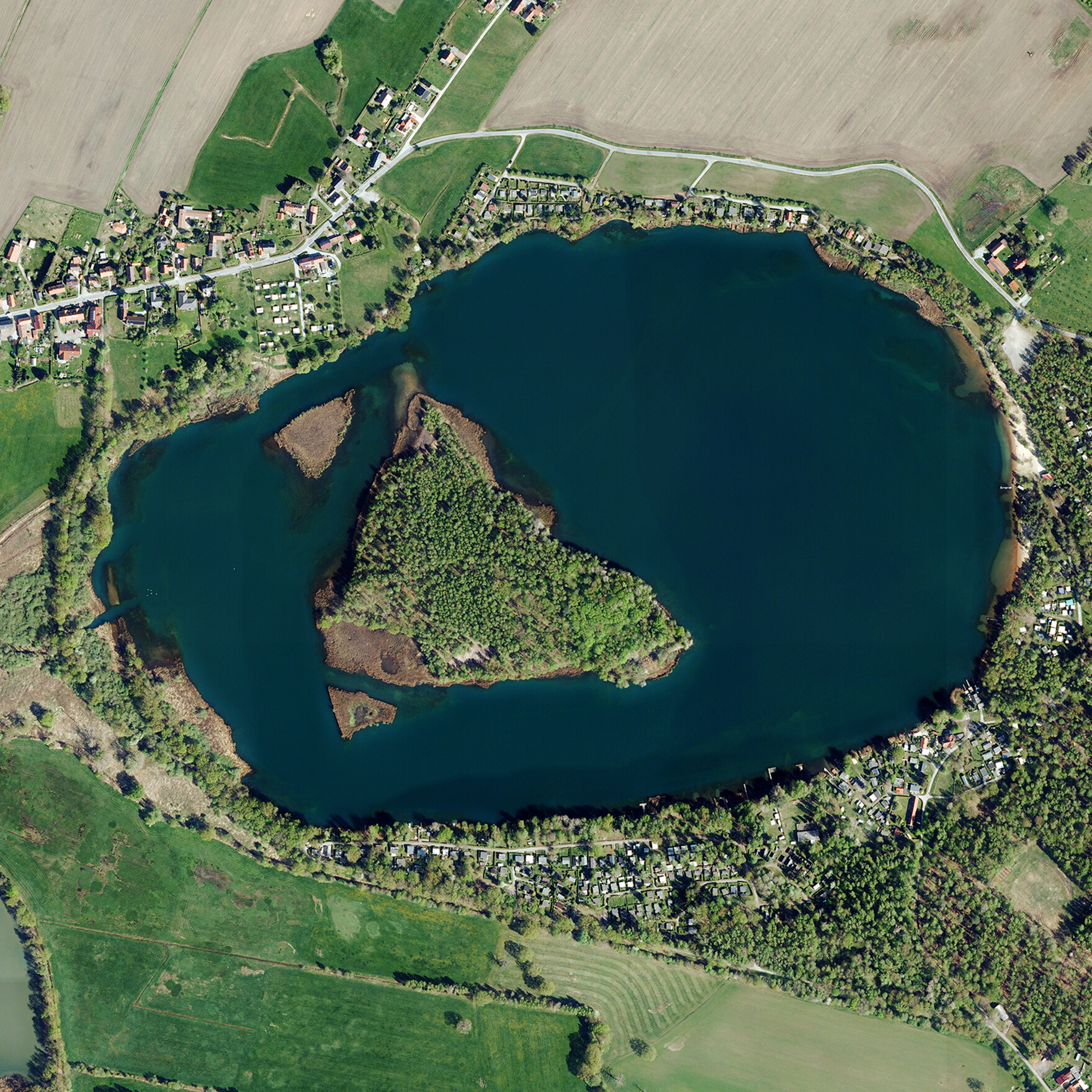 Luftbild Olbasee